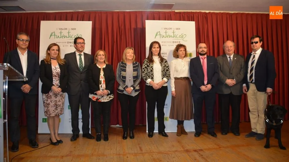 Acto de presentación de los nuevos responsables de la ONCE en Salamanca para los próximos cuatro años. Foto: Lydia González