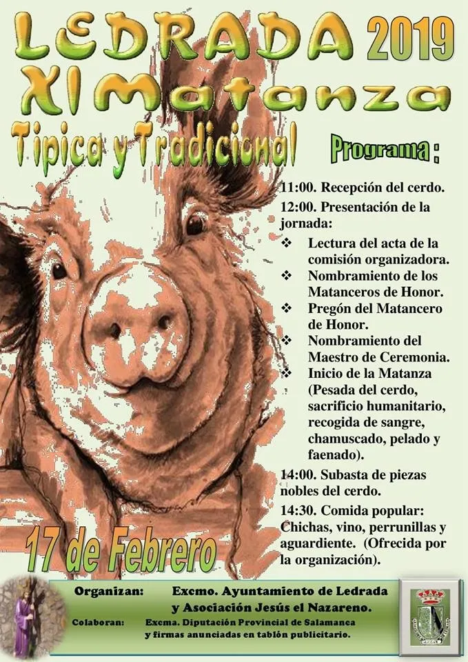 Foto 2 - Ledrada vive este domingo su XI Matanza T&iacute;pica y Tradicional