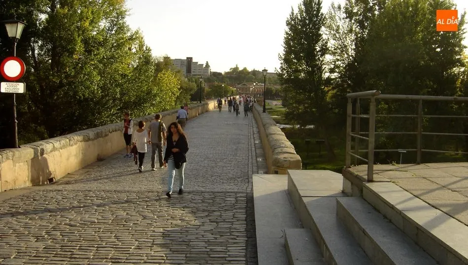 Vista del Puente Romano de Salamanca