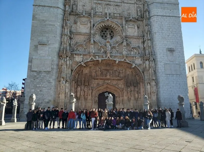 Foto 2 - Los alumnos del San Juan Bosco disfrutan de &lsquo;El Lazarillo del Tormes&rsquo; en Valladolid