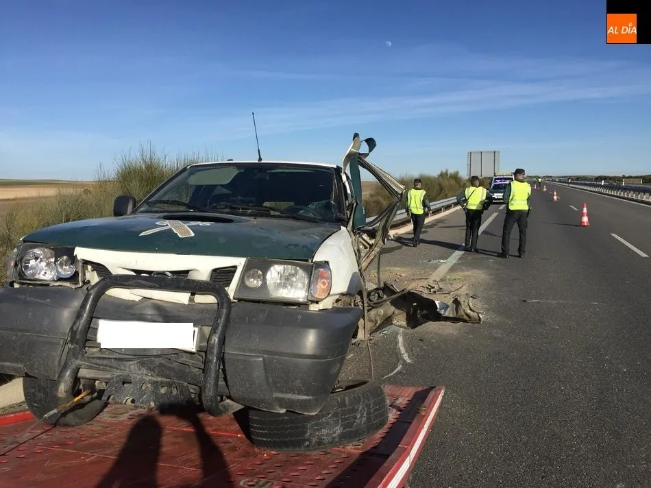 Imagen del accidente / Raúl Blázquez