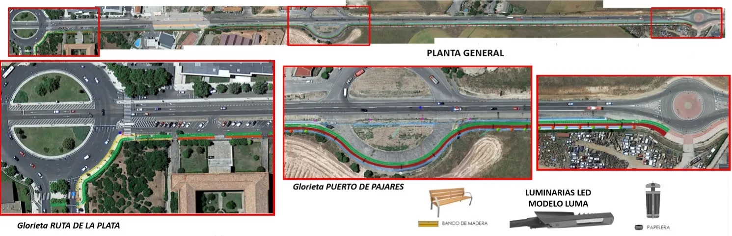 Foto 2 - La vuelta a Salamanca en carril bici: 91 kil&oacute;metros de red ciclista para una mayor movilidad...
