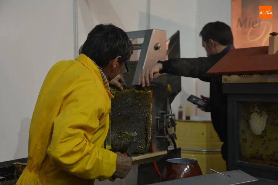 Foto 7 - La Feria de la Miel de Aldeatejada concluye con gran afluencia de p&uacute;blico