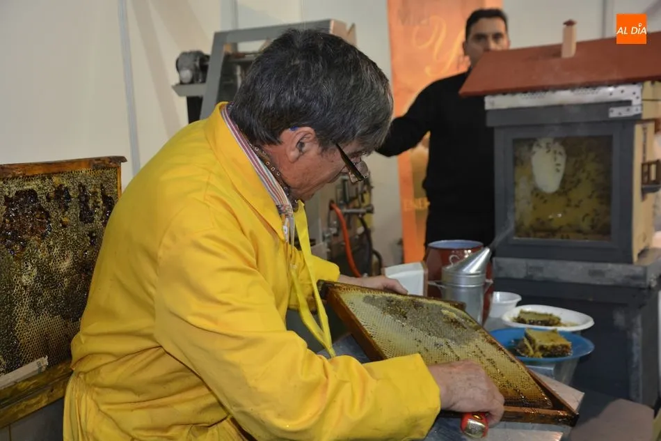 Foto 5 - La Feria de la Miel de Aldeatejada concluye con gran afluencia de p&uacute;blico