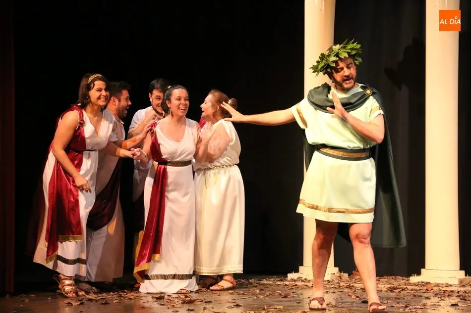 Foto 3 - Almazara Teatro pone la primera nota cl&aacute;sica en el Certamen Nacional de Teatro de Vitigudino  