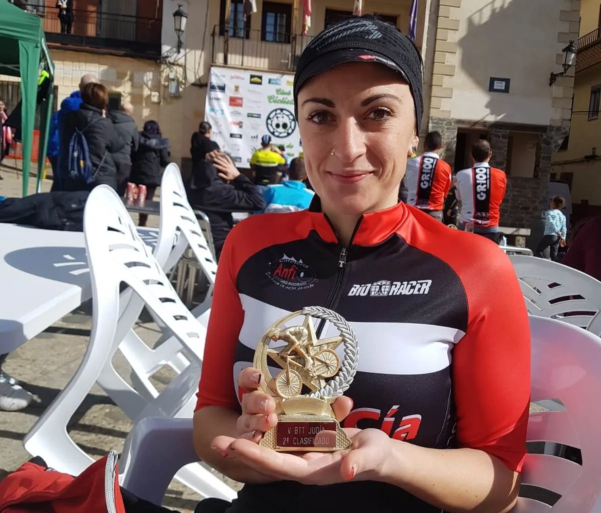 Ainhoa Sánchez Castaño queda 2ª en la V BTT Judía de Casar de Palomero  
