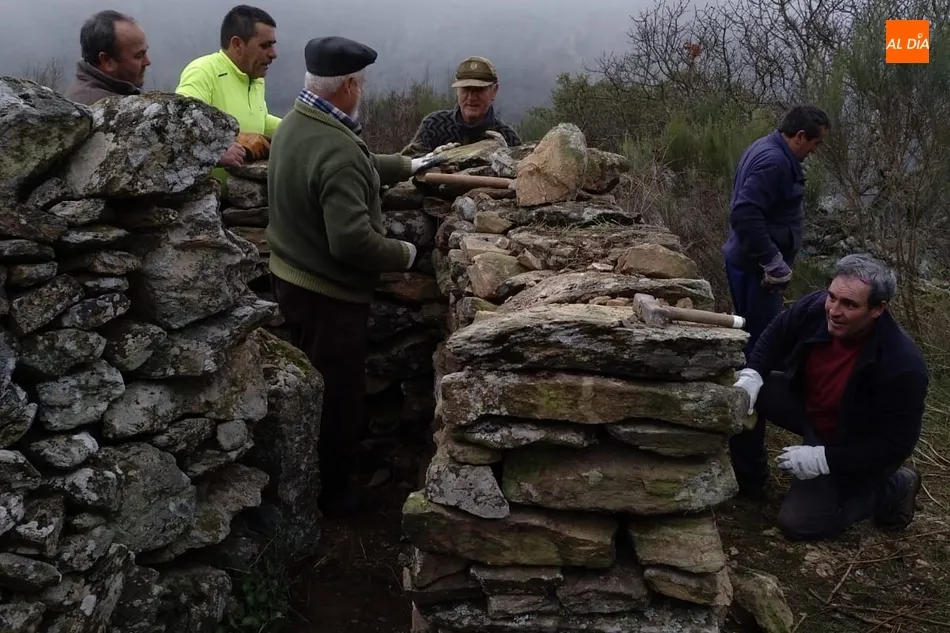 Foto 2 - Los programas de voluntariado en Arribes y Sierra de Francia acogieron en 2018 a un centenar de...