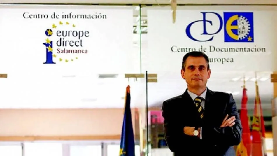 Luis N. González Alonso, Director del centro de Documentación Europea y centro Europe Direct y  y catedrático de Derecho Internacional Público y Relaciones Internacionales