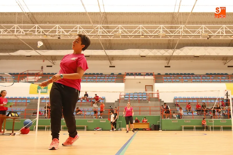 Un torneo de bádminton