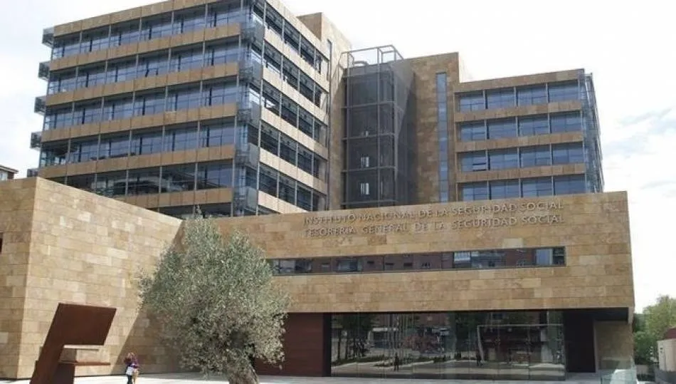 Sede de la Dirección Provincial de la Tesorería General de la Seguridad Social en el paseo de Canalejas, en Salamanca