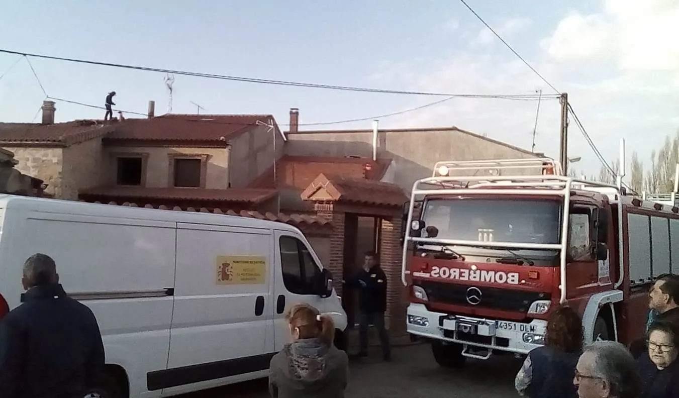 Foto 2 - Fallece una mujer de 96 a&ntilde;os en el incendio de una vivienda en Boadilla  