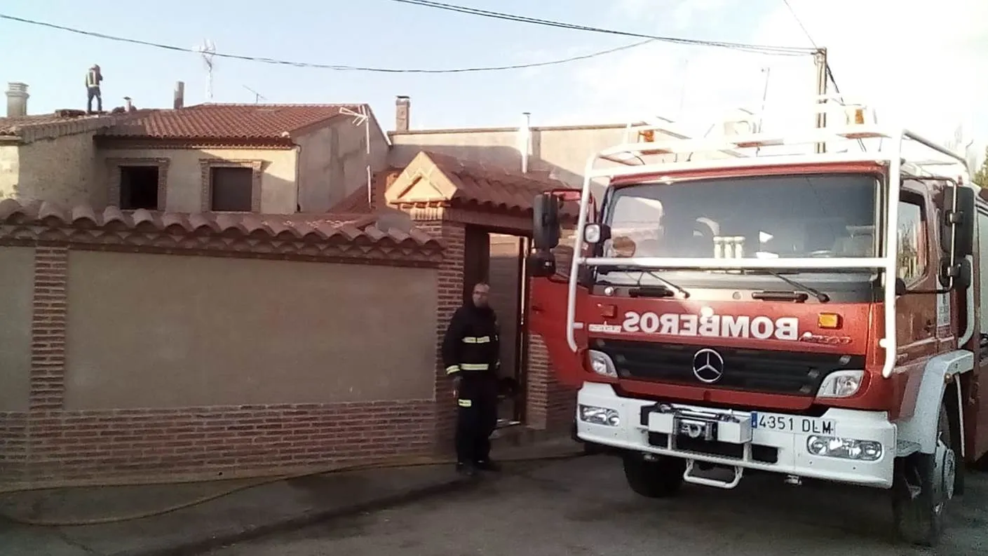 Foto 4 - Fallece una mujer de 96 a&ntilde;os en el incendio de una vivienda en Boadilla  