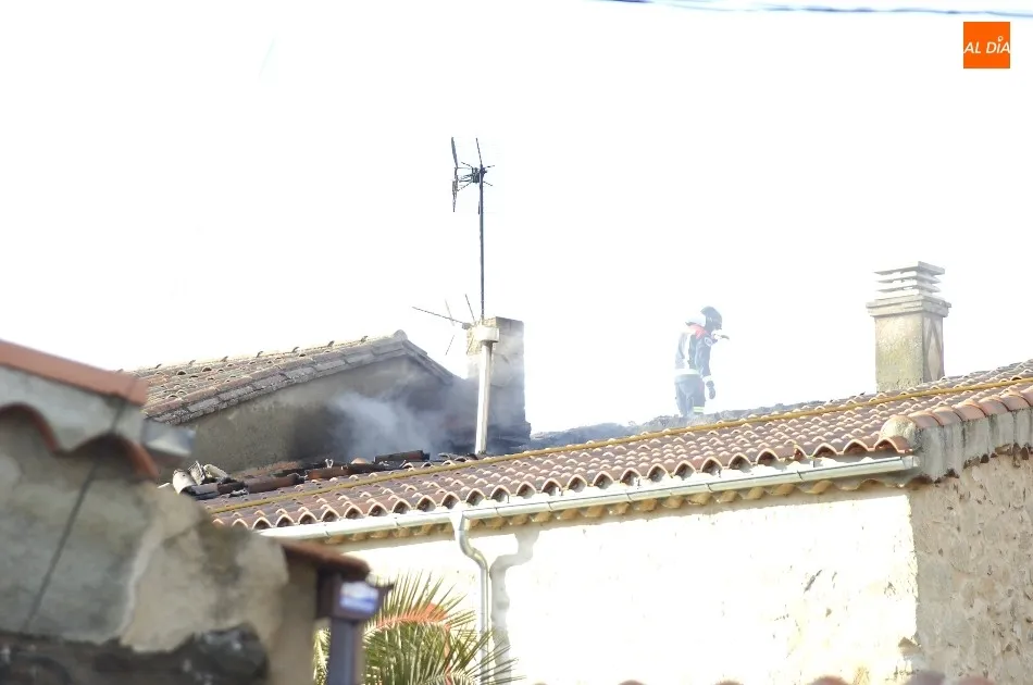 Foto 7 - Fallece una mujer de 96 a&ntilde;os en el incendio de una vivienda en Boadilla  