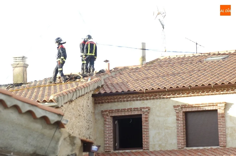 Foto 8 - Fallece una mujer de 96 a&ntilde;os en el incendio de una vivienda en Boadilla  