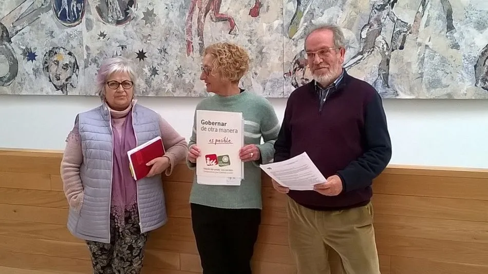 Concejales del Grupo Municipal IU-Los Verdes de Santa Marta