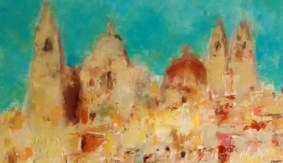 Fragmento de una de las obras de Adolfo Hernández