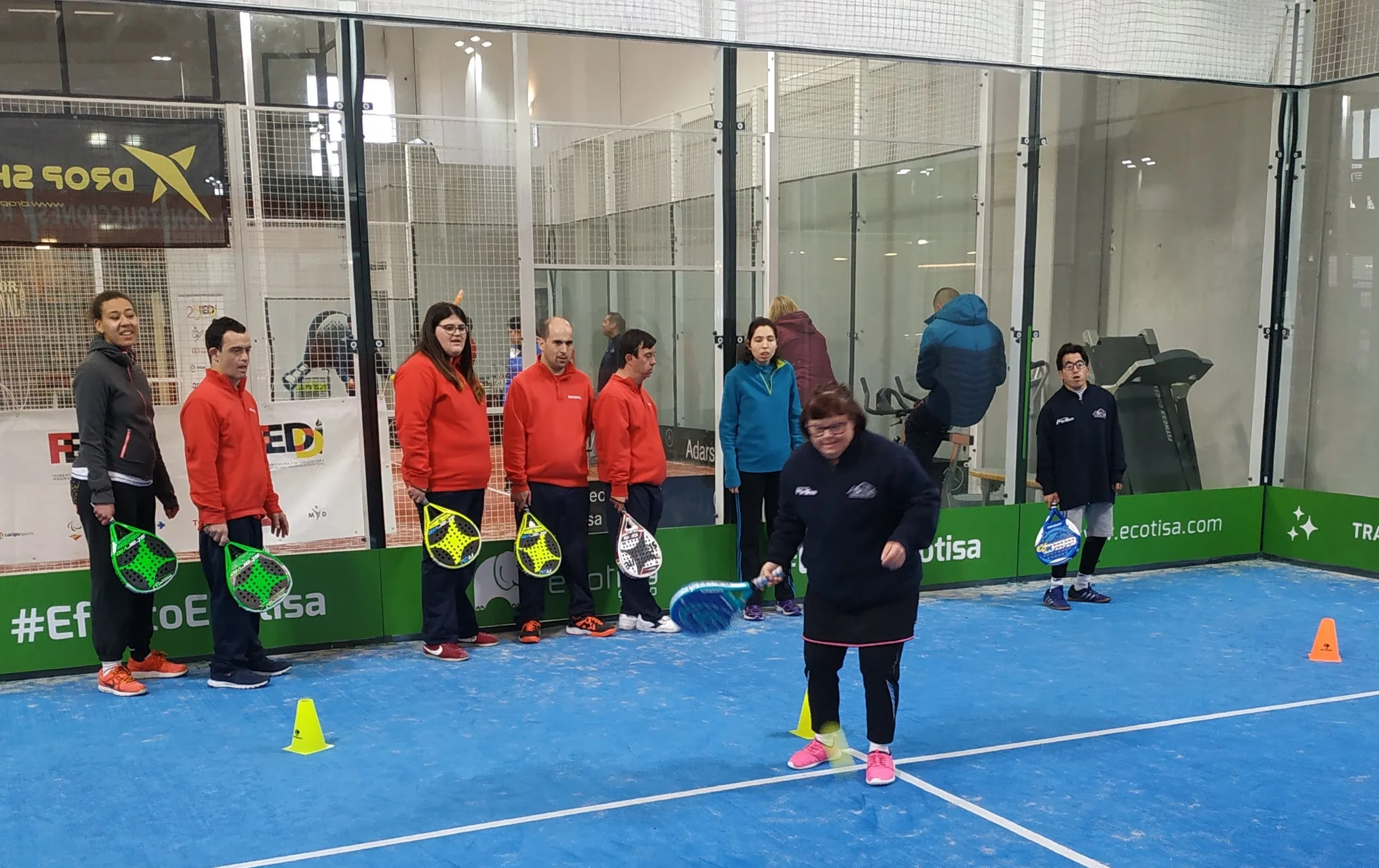 Foto 6 - Comienza el VI Campeonato Nacional de P&aacute;del Adaptado