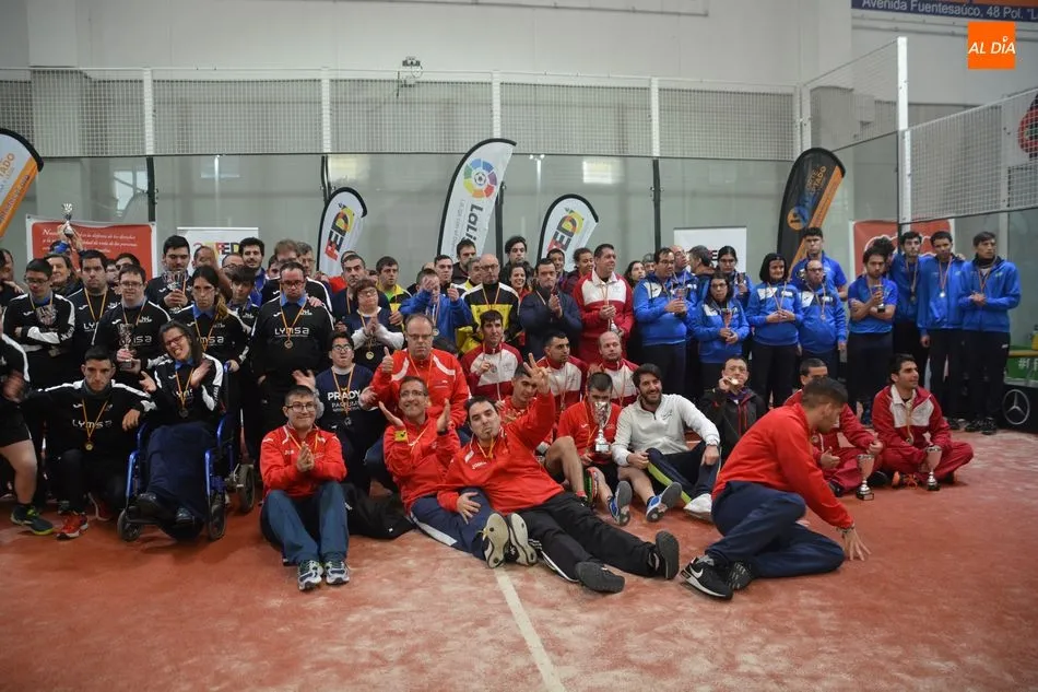 Foto 3 - &Eacute;xito de participaci&oacute;n en el VI Campeonato Nacional de P&aacute;del Adaptado