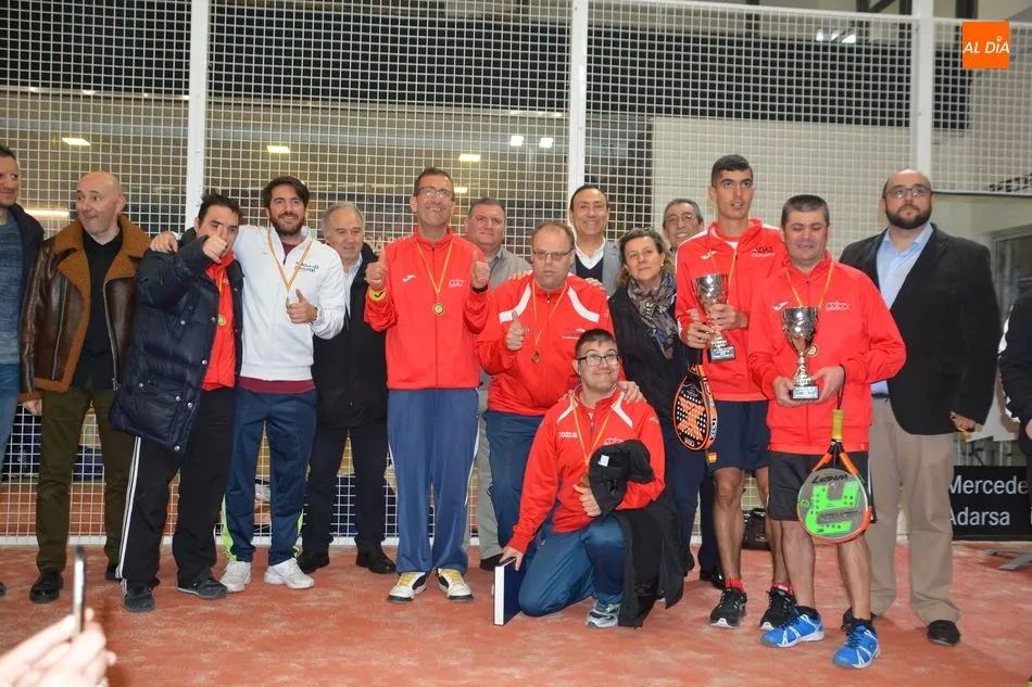 Foto 2 - &Eacute;xito de participaci&oacute;n en el VI Campeonato Nacional de P&aacute;del Adaptado