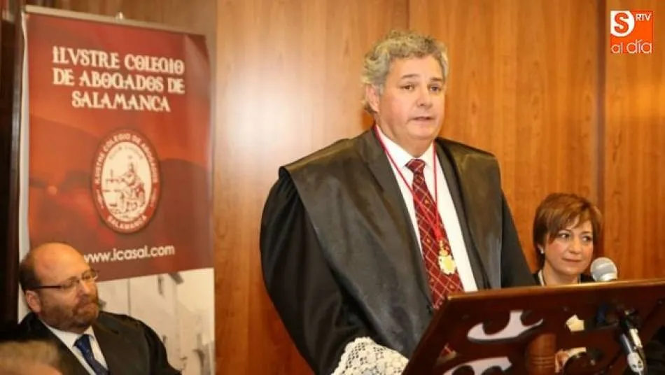 Eduardo Íscar, decano del Colegio de Abogados de Salamanca