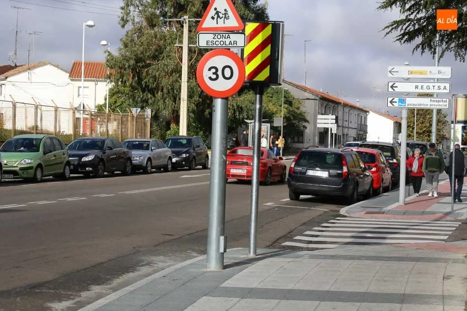 Uno de los radares fijos de Salamanca