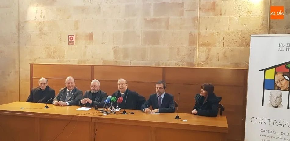 Jesús Terradillos, Enrique Cabero, Gonzalo Jiménez, Florentino Gutiérrez, Javier Ramírez y Almudena Parres realizan balance de la muestra