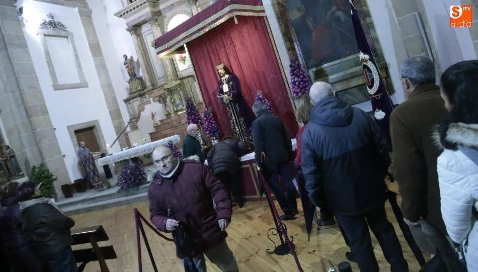 La imagen de Jesús Rescatado, en la iglesia de San Pablo
