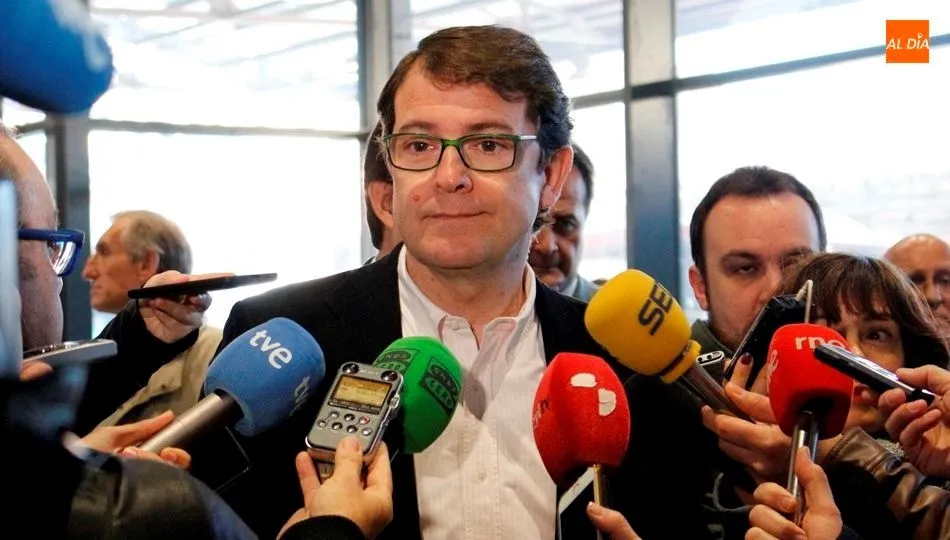 El presidente del PP regional y candidato a la Junta, Alfonso Fernández Mañueco. Foto de Elena López