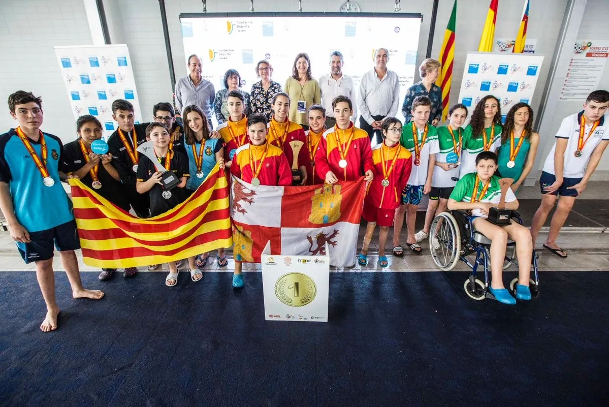 Castilla y León participará en el Campeonato de España de Natación Inclusivo