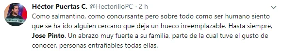 Foto 3 - Ampl&iacute;simo impacto de la muerte de Jos&eacute; Pinto, llegando a ser trending topic en Twitter  