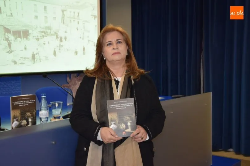 La investigadora Rosa María Lorenzo, en la Sala de la Palabra