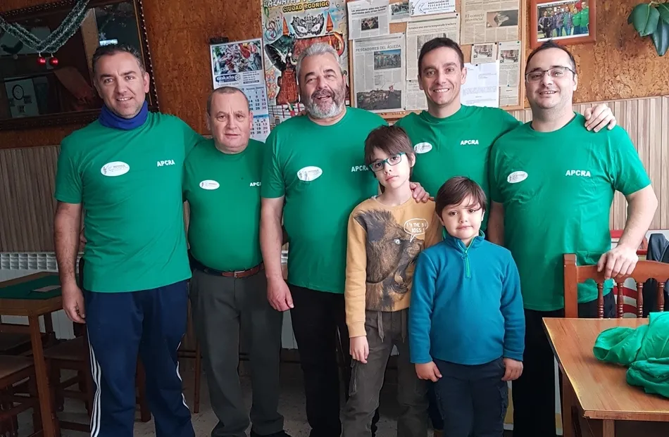 La Asociación de Pescadores de la Cuenca del Río Águeda con el recuerdo y la familia de José...