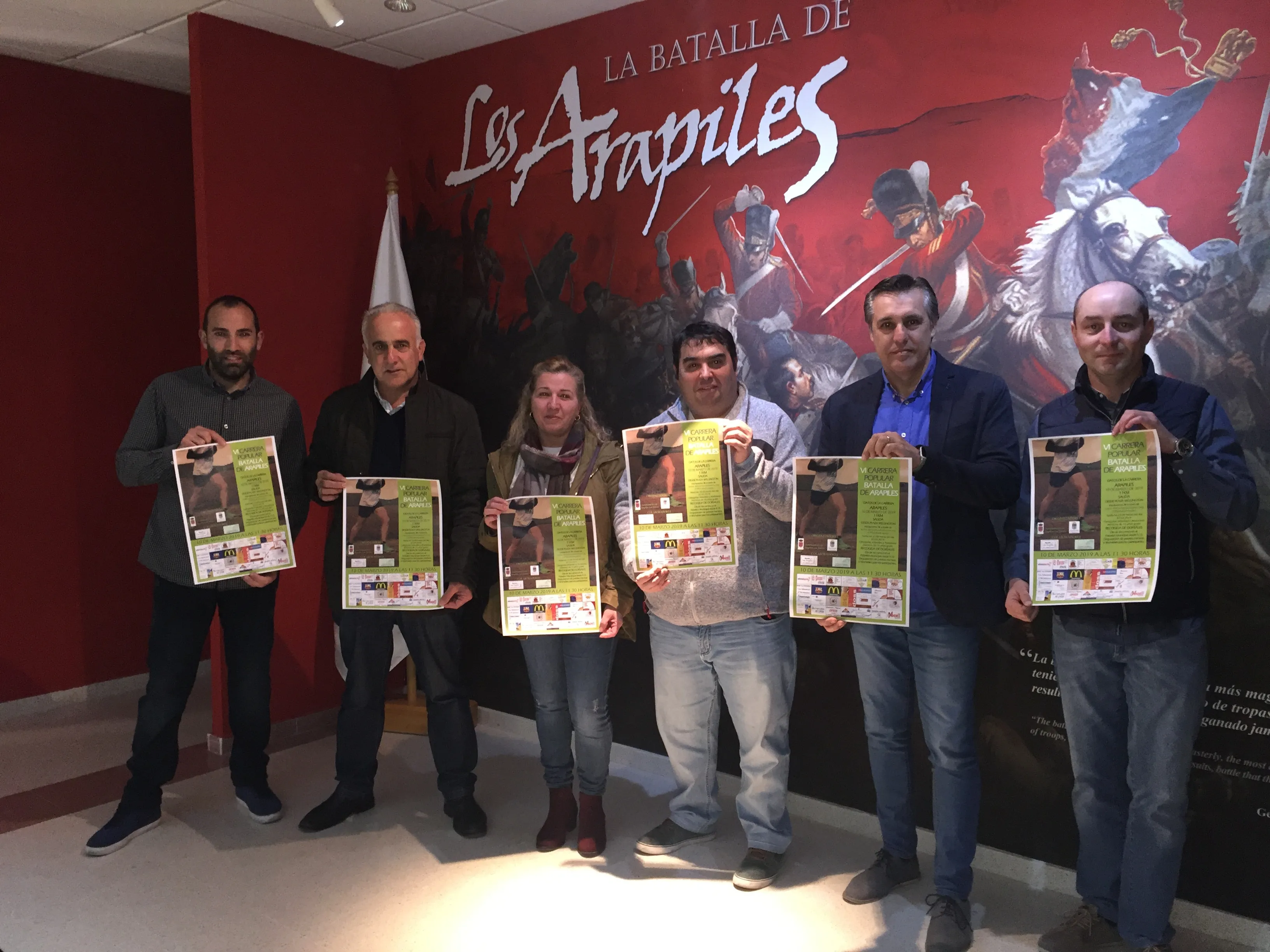 Autoridades que realizaron la presentación de la carrera