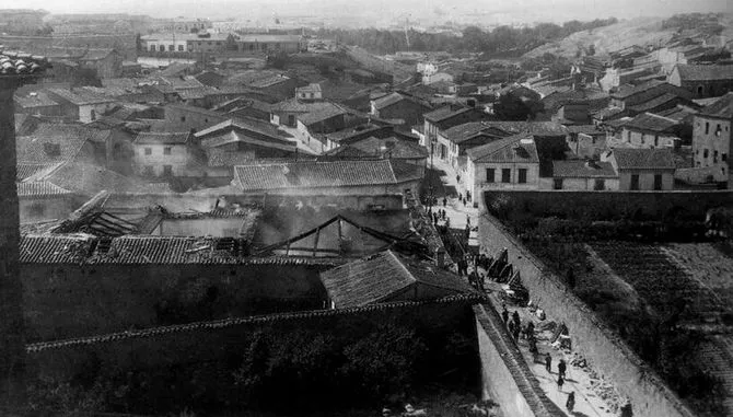 La calle Ancha, donde vivió Calderón de la Barca