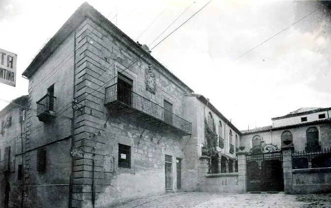 La casa de los marqueses de Castellanos, en la calle del Prior