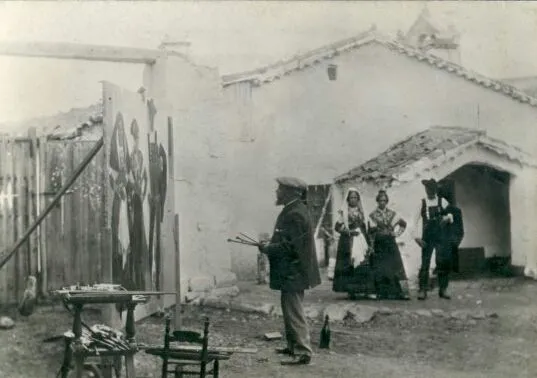 Foto 3 - La visita de Joaqu&iacute;n Sorolla a Salamanca para pintar los trajes t&iacute;picos