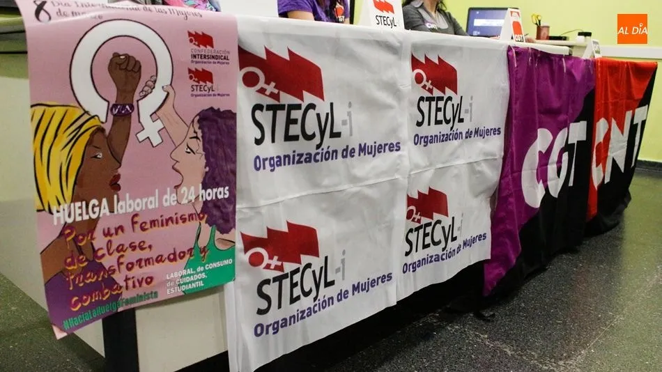 Foto 8 - Los sindicatos CNT, CGT y STECyL-i convocan huelga feminista y una manifestaci&oacute;n para el 8 de marzo