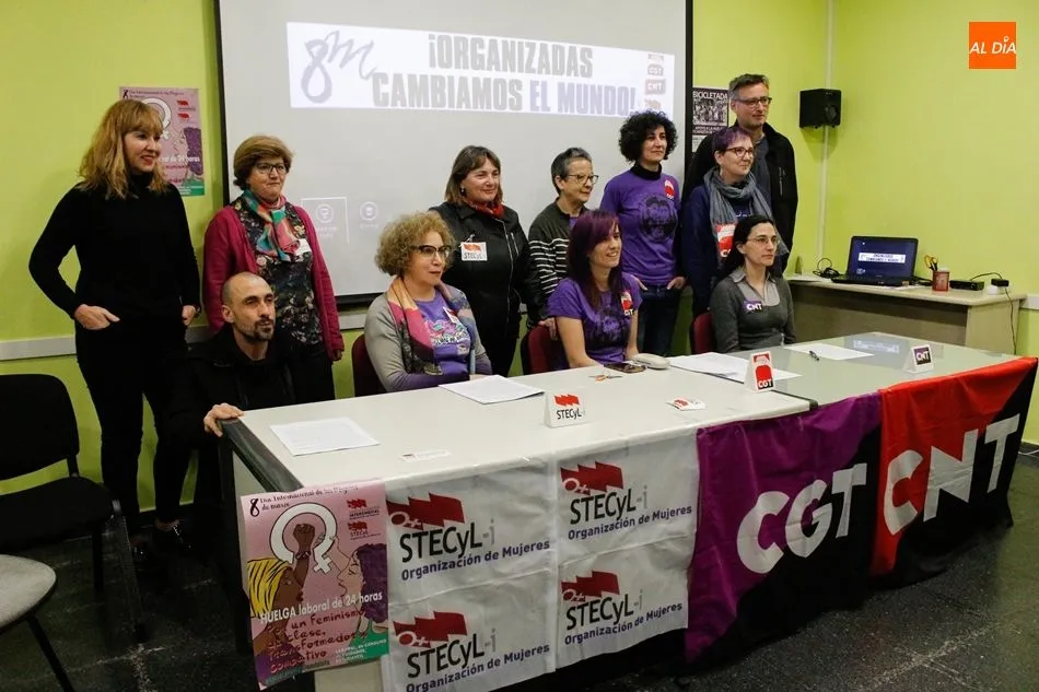 Foto 6 - Los sindicatos CNT, CGT y STECyL-i convocan huelga feminista y una manifestaci&oacute;n para el 8 de marzo