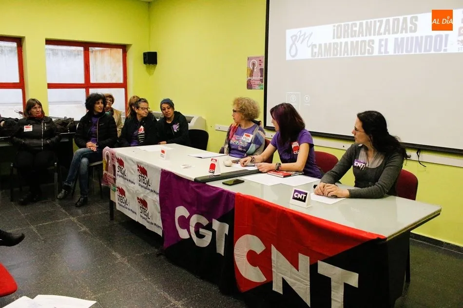 Foto 4 - Los sindicatos CNT, CGT y STECyL-i convocan huelga feminista y una manifestaci&oacute;n para el 8 de marzo