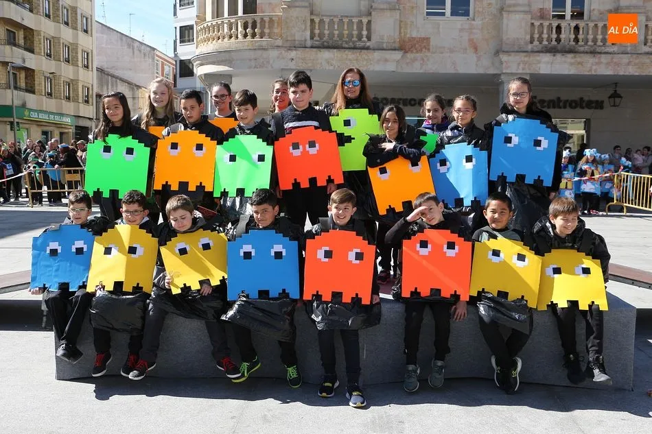 Foto 5 - Los escolares de Guijuelo animan el carnaval con un divertido desfile