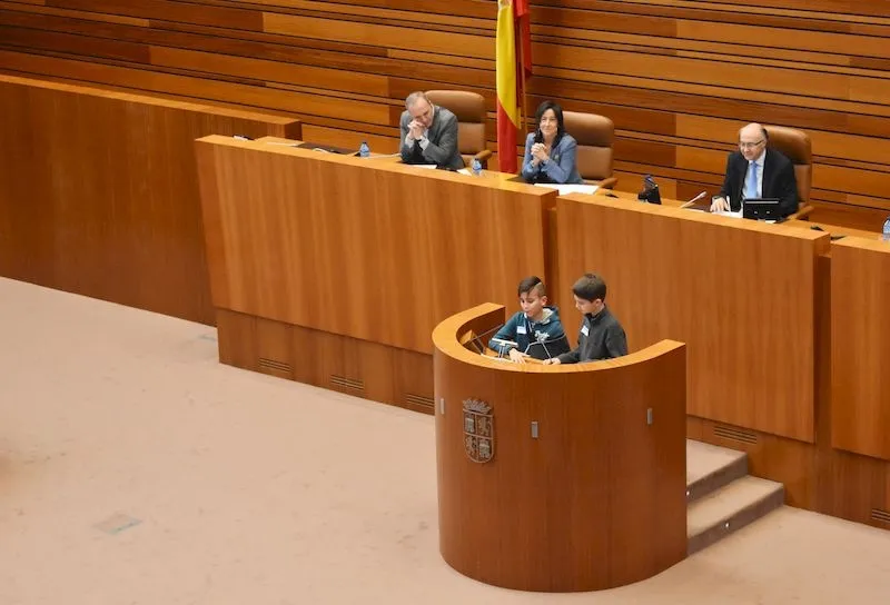 Foto 8 - Los ni&ntilde;os de Carbajosa participan en el I pleno auton&oacute;mico de Infancia y Adolescencia de Castilla ...