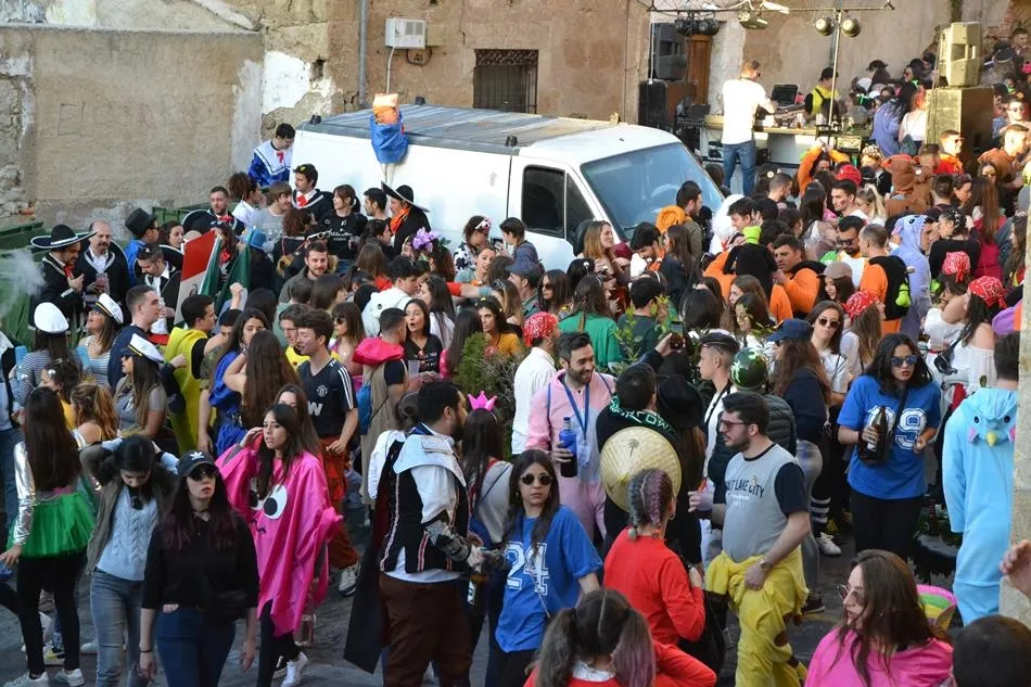Uno de los múltiples rincones que estuvo a rebosar en la jornada del Sábado