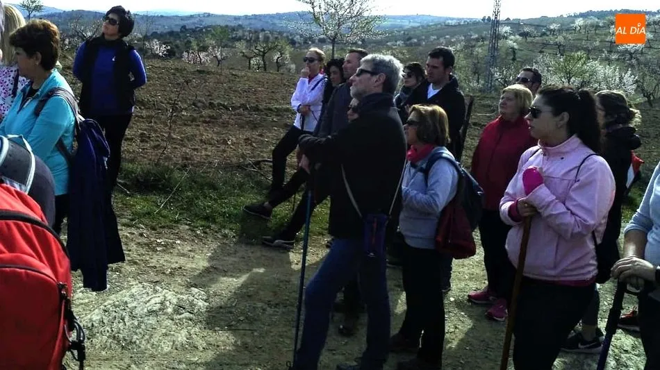 Foto 6 - Medio centenar de senderistas disfrutan de una interesante Ruta por los Almendros en Flor de La...