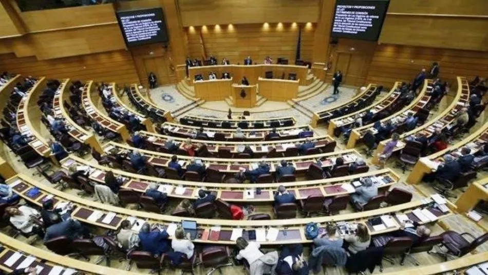 Una de las sesiones del Senado