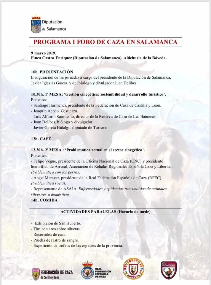 Foto 3 - La finca Castro Enr&iacute;quez acoger&aacute; el pr&oacute;ximo s&aacute;bado el I Foro de Caza de Salamanca