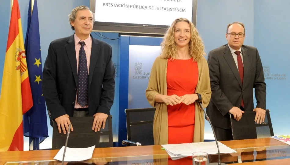 Alicia García, consejera de Familia e Igualdad de Oportunidades, en la presentación de estos avances
