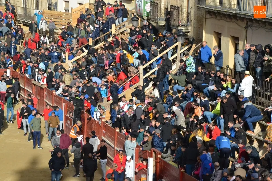 Foto 3 - Decepci&oacute;n con el Toro del Aguardiente al no llegar a salir de la Plaza Mayor  