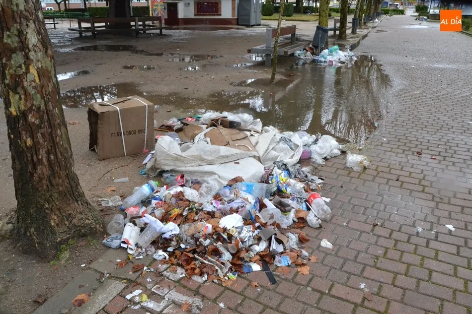 Foto 9 - La lluvia acelera la vuelta a la normalidad de Mir&oacute;briga tras el Carnaval  