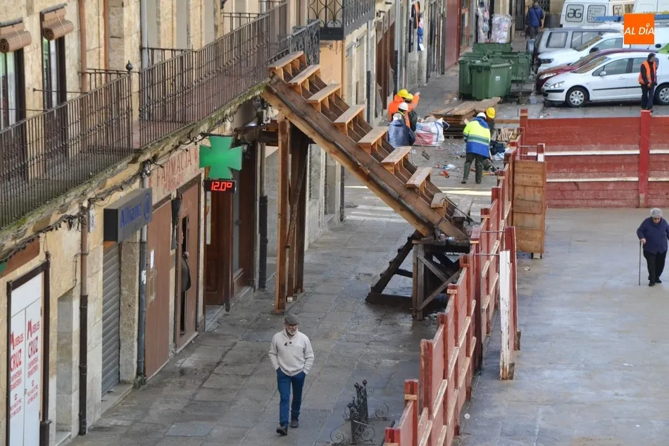 Foto 4 - La lluvia acelera la vuelta a la normalidad de Mir&oacute;briga tras el Carnaval  