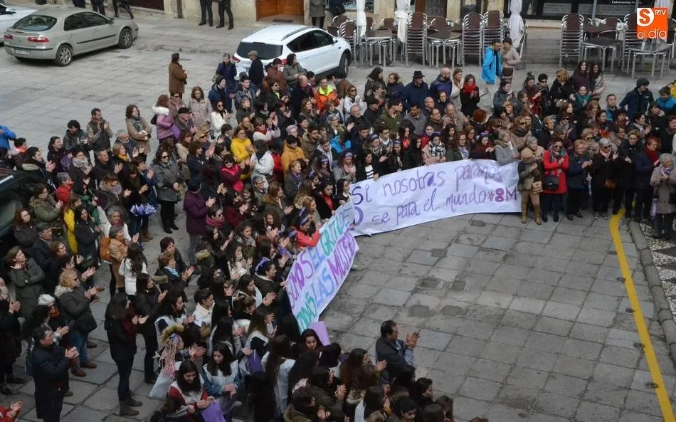 Imagen de la manifestación en Ciudad Rodrigo el año pasado